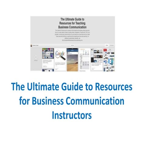 Ultimate Guide to Teaching Resources for Business Communication Instructors