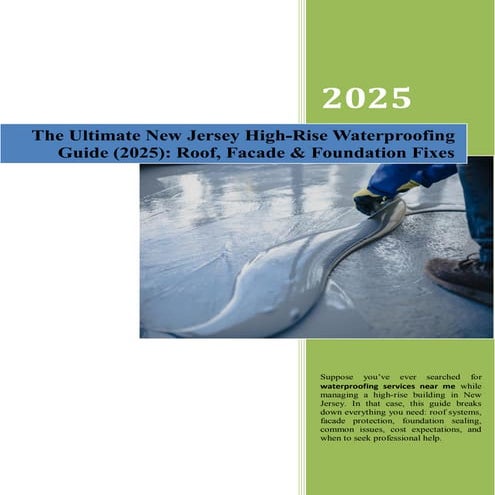 Structural Waterproofing Design Strategies to BS 8102:2009 | PPTX