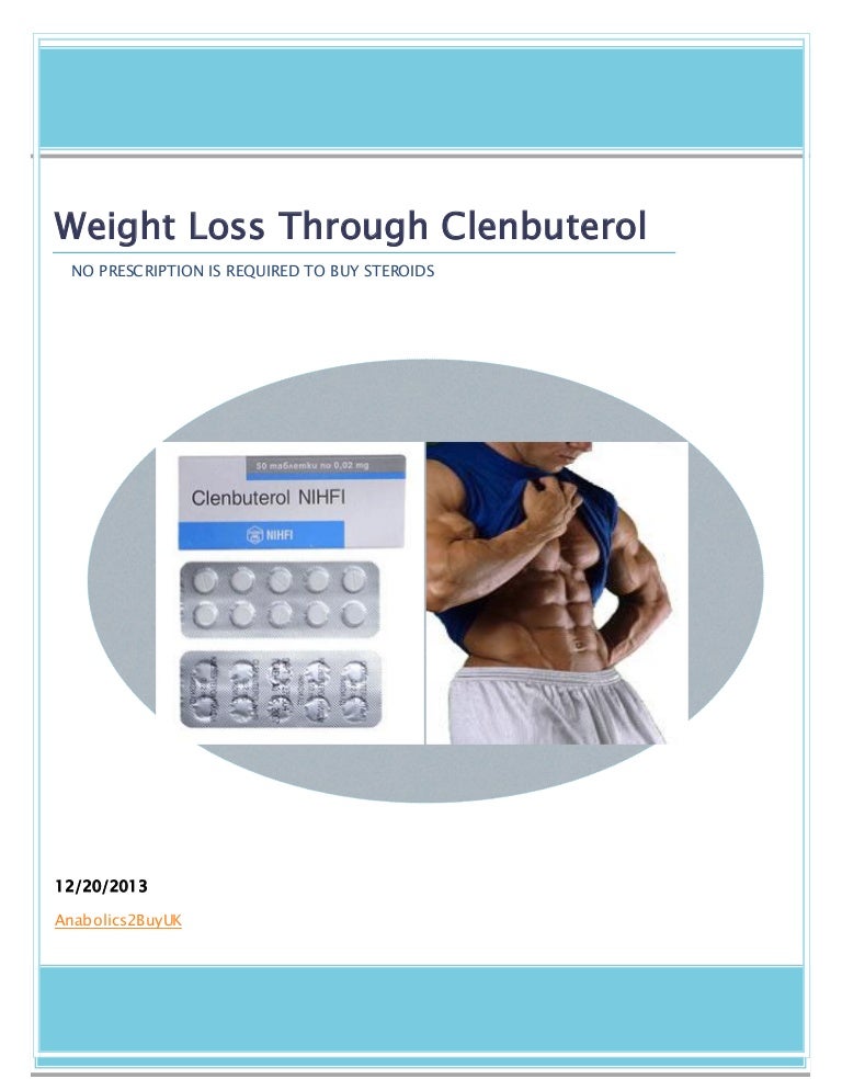 The ultimate secret of weight loss through clenbuterol