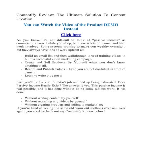 The ultimate solution for content creation