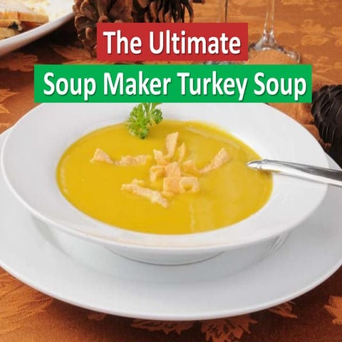 The Ultimate Soup Maker Turkey Soup
