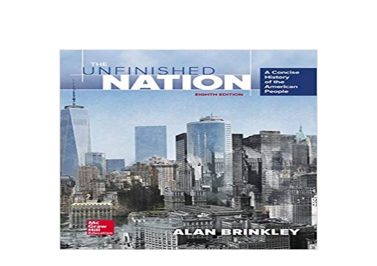 E P U B Library The Unfinished Nation A Concise History Of The Amer