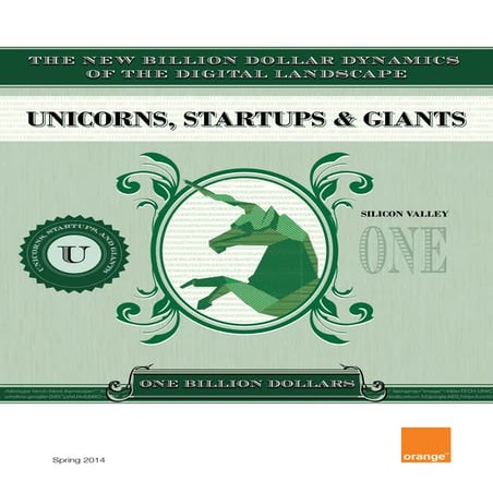 Unicorns, Startups & Giants: The New Billion Dollar Dynamics of the Digital L...