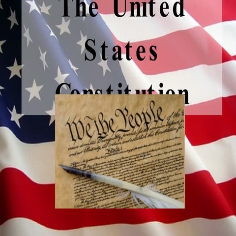 The United States Constitution
