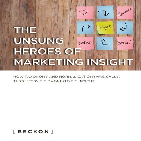 The Unsung Heroes of Marketing Insight White Paper by BECKON