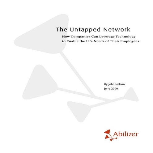The untapped network