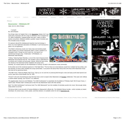 Bassnectar - Wildstyle EP