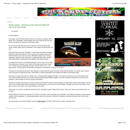 Pretty Lights - Glowing In The Darkest Night EP