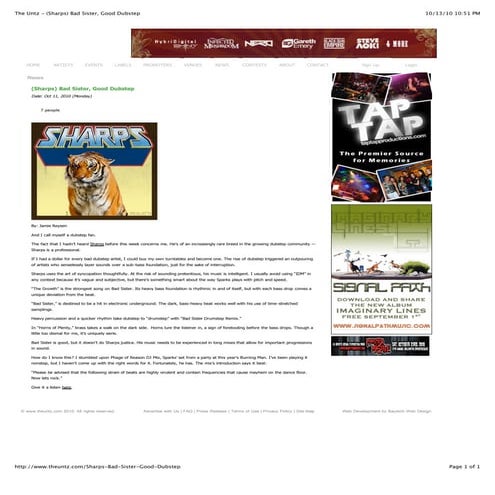 (Sharps) Bad Sister, Good Dubstep