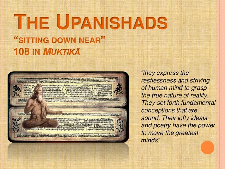 The Upanishads Breath from the Eternal
