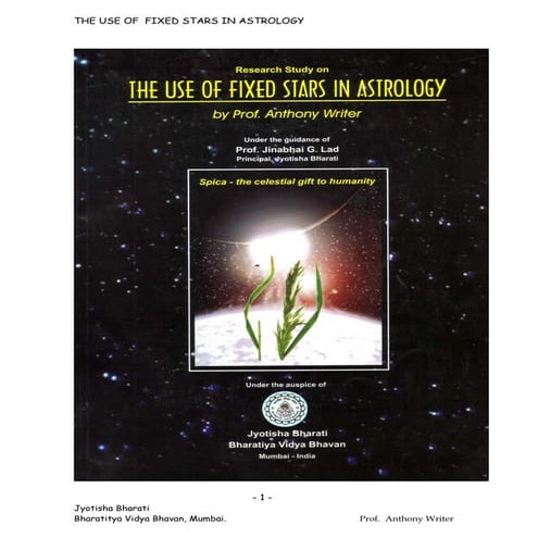 The use of fixed stars in astrolog ypdf