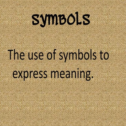 The use of symbols in the novel iqbal