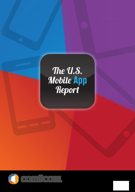 Comscore US Mobile App Report  - June 2014 data