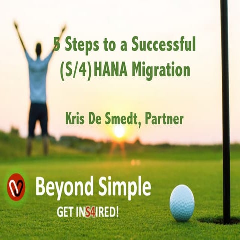 TheValueChain Beyond Simple 10-05-16 - HANA migration