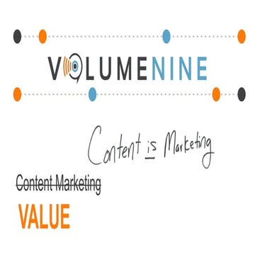 The value of content marketing