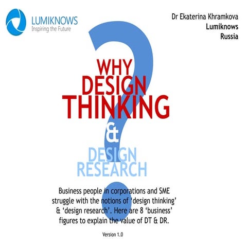 The value of design thinking for businesses