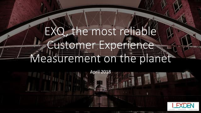 The most effective customer experience measure on the planet