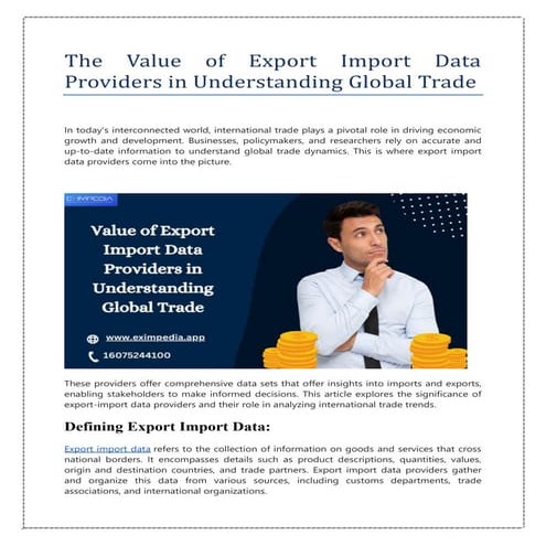 The Value of Export Import Data Providers in Understanding Global Trade.pdf