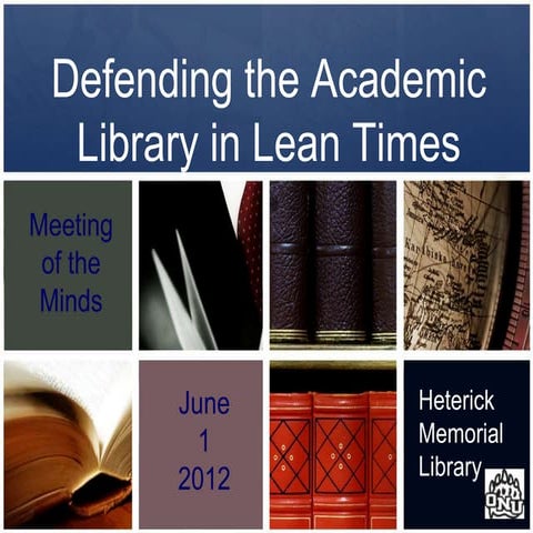 The value of libraries hml