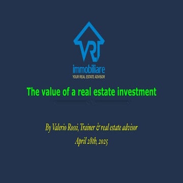 The value of real estate of hinterland of Lake of Garda South