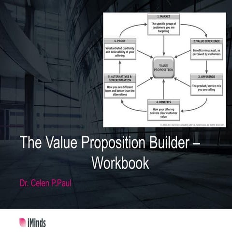 The value proposition builder workbook
