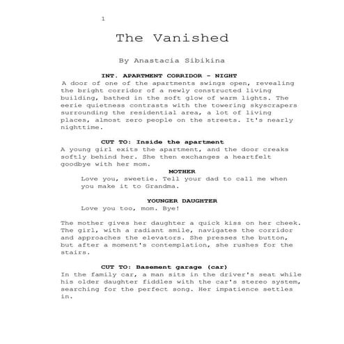 The Vanished(script).pdf