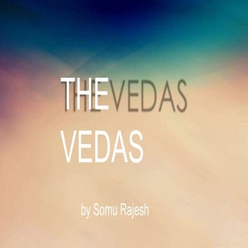 The vedas