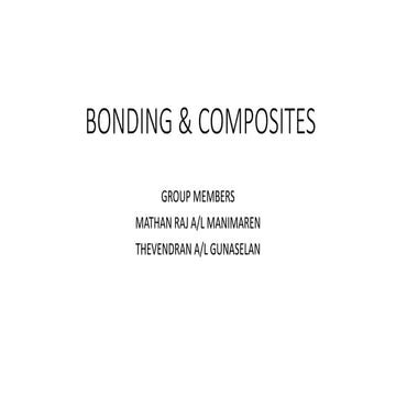 bonding and composite