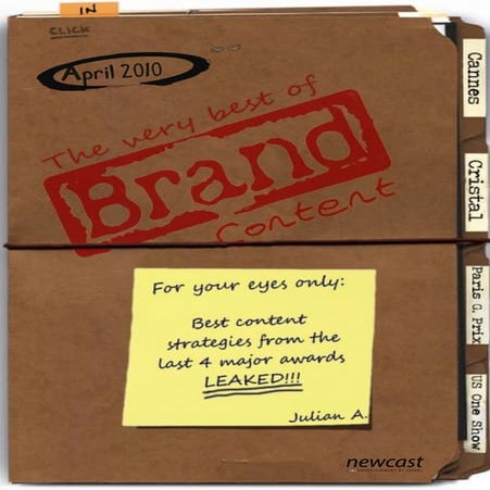 The Very Best of Brand Content - 2010