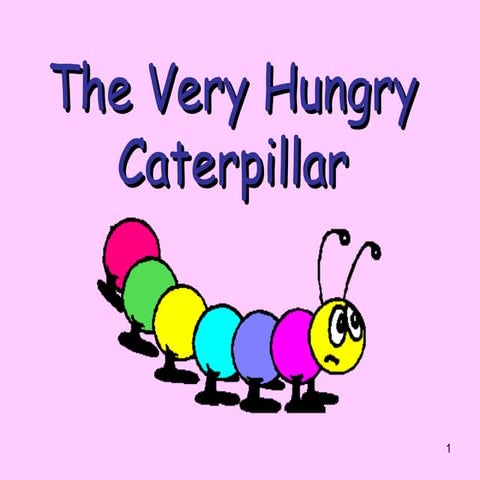 The very hungry caterpillar