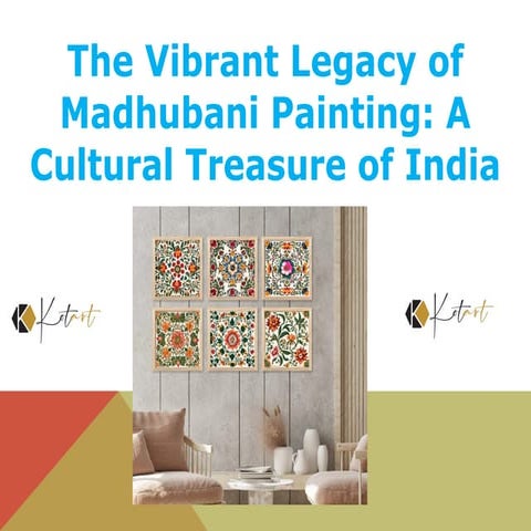 The Vibrant Legacy of Madhubani Painting A Cultural Treasure of India ...