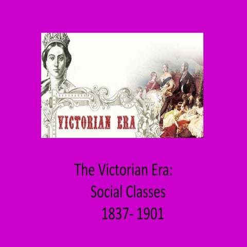 The victorian era