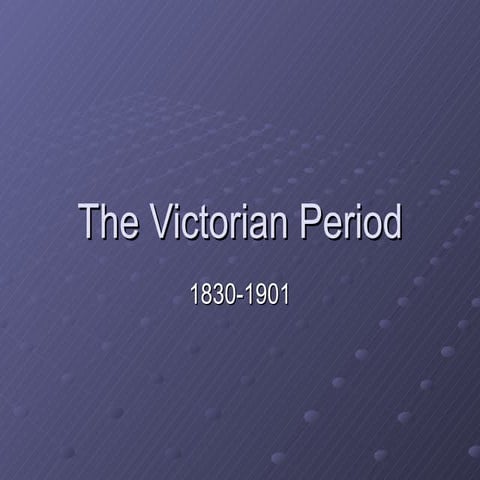 The victorian period
