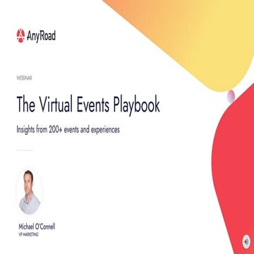 The Virtual Events Playbook - Ideas and Insights for 2021
