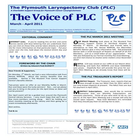 The voice of PLC 1103-04