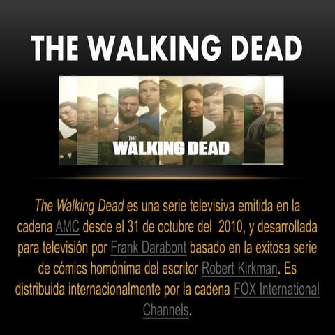 The walking dead | PPT