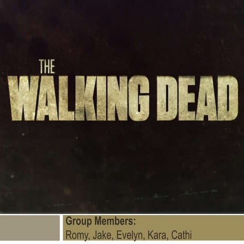 The walking dead | PPTX