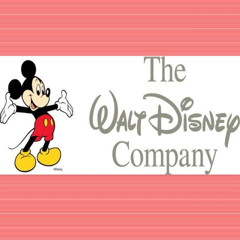 The walt disney company
