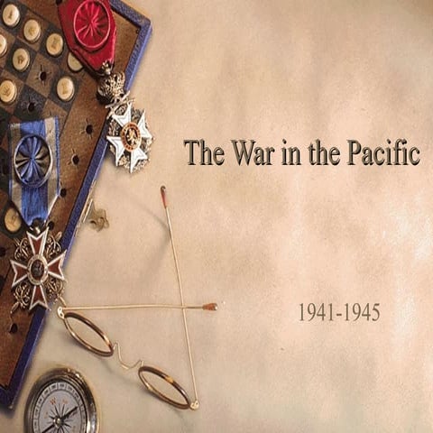 The War In The Pacific