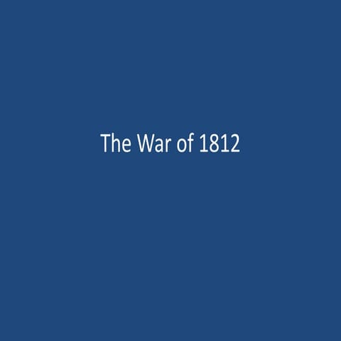 War of 1812 