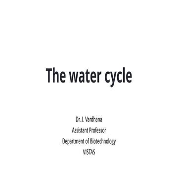 The water cycle and its applications.pptx