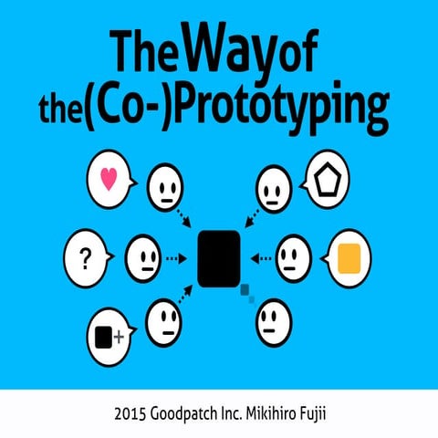 The Way of the (Co-)Prototyping チームでUser Interfaceをプロトタイピングする
