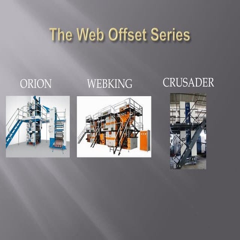 The web offset series | PDF