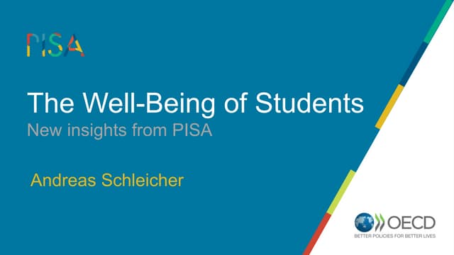 The well-being of students - new in...