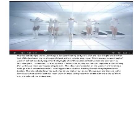 Detailed Semiotic Deconstruction of Lady Gaga's Bad Romance