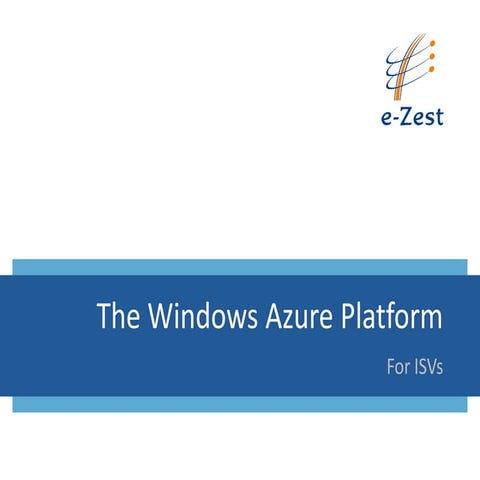 The windows azure platform
