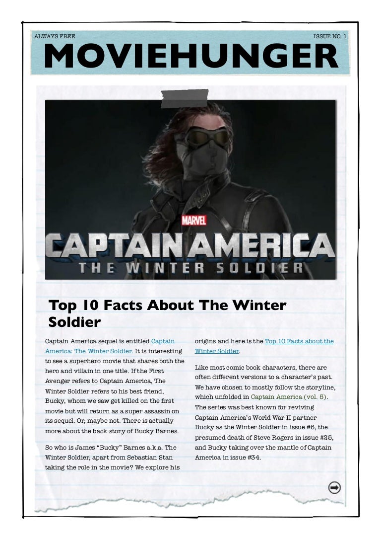 The Winter Soldier Book Summary / The Falcon And The