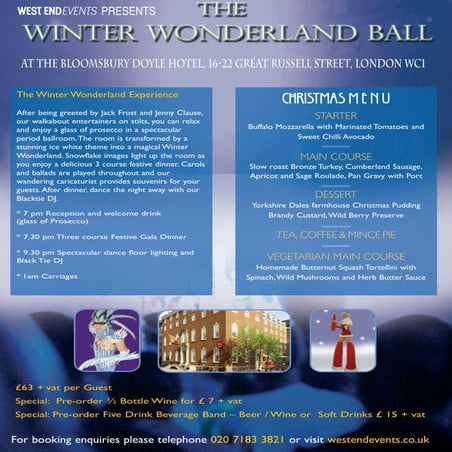The winter wonderland ball