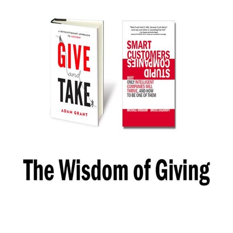 The Wisdom of Giving | PDF