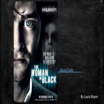The woman in black